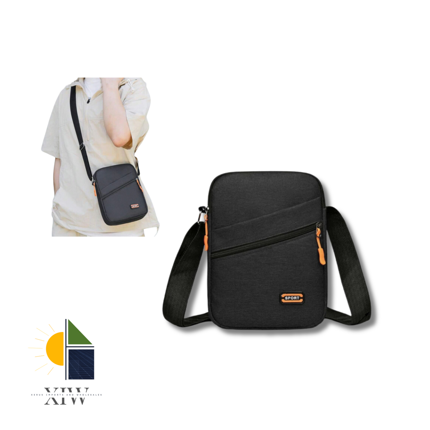 Crossbody Negra