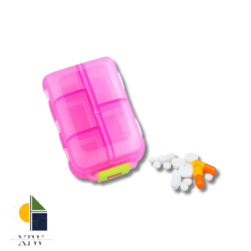 Organizador de Pastillas Rosa