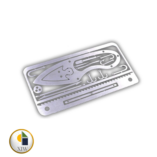 Tarjeta de Supervivencia Stainless Steel