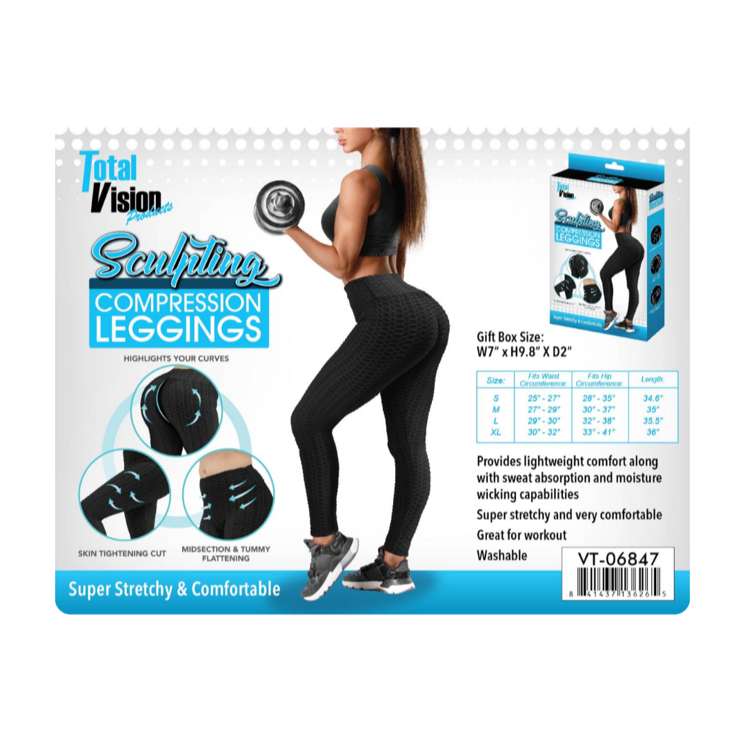 Caja de Compression Leggings Negros