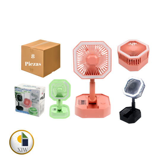 Caja de Abanicos Recargables