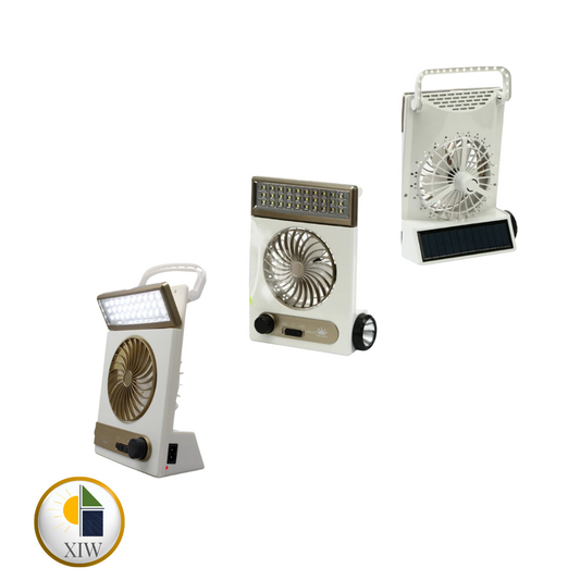 Abanico Solar/Recargable