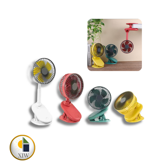 Abanico Recargable con Clip
