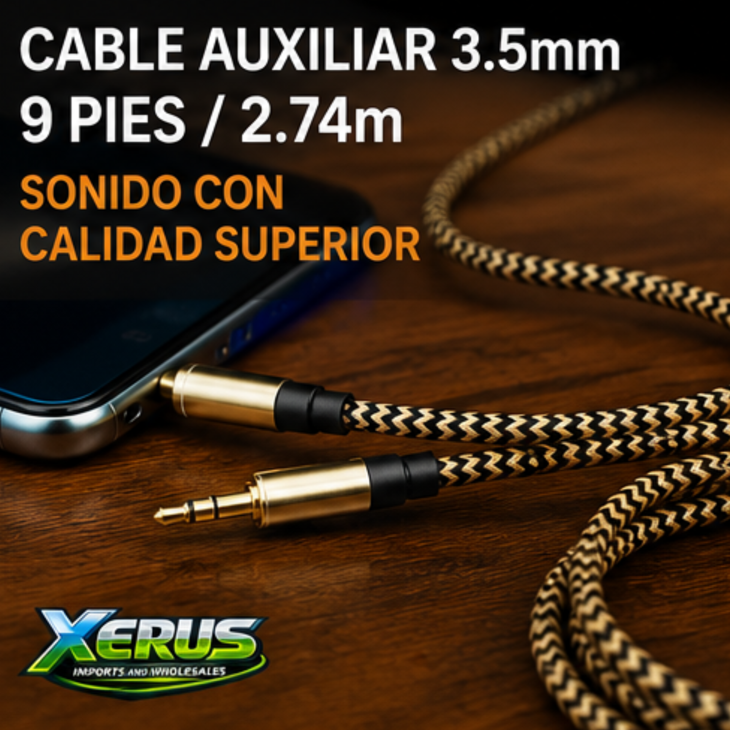 Caja de Cables Auxiliares de 9 pies