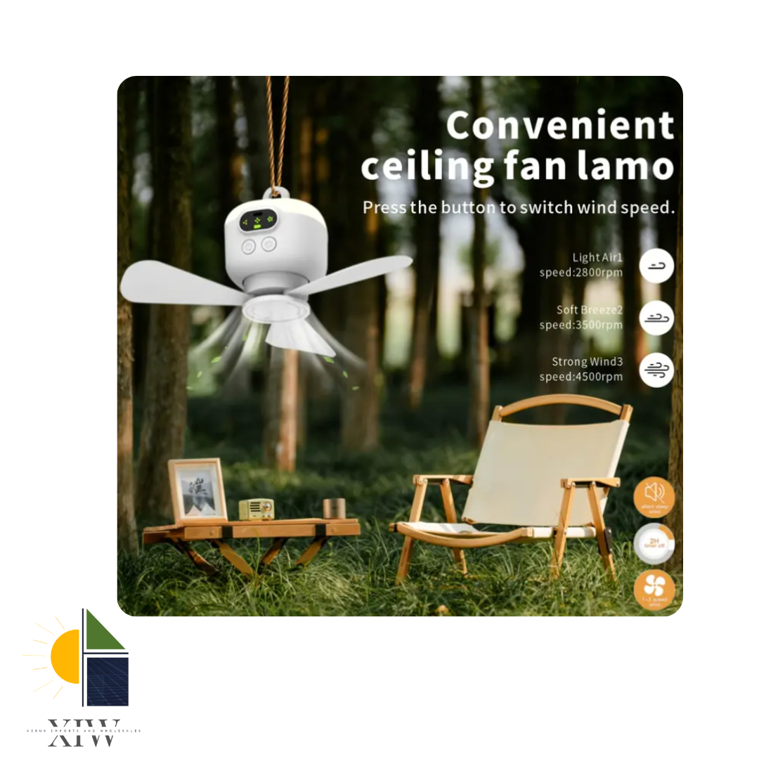 Abanico Recargable de Techo