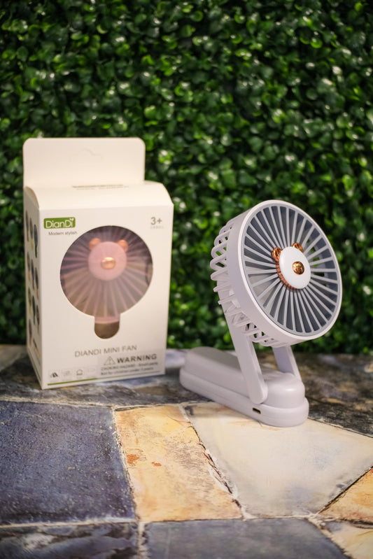 Mini Abanico Recargable 6.5"