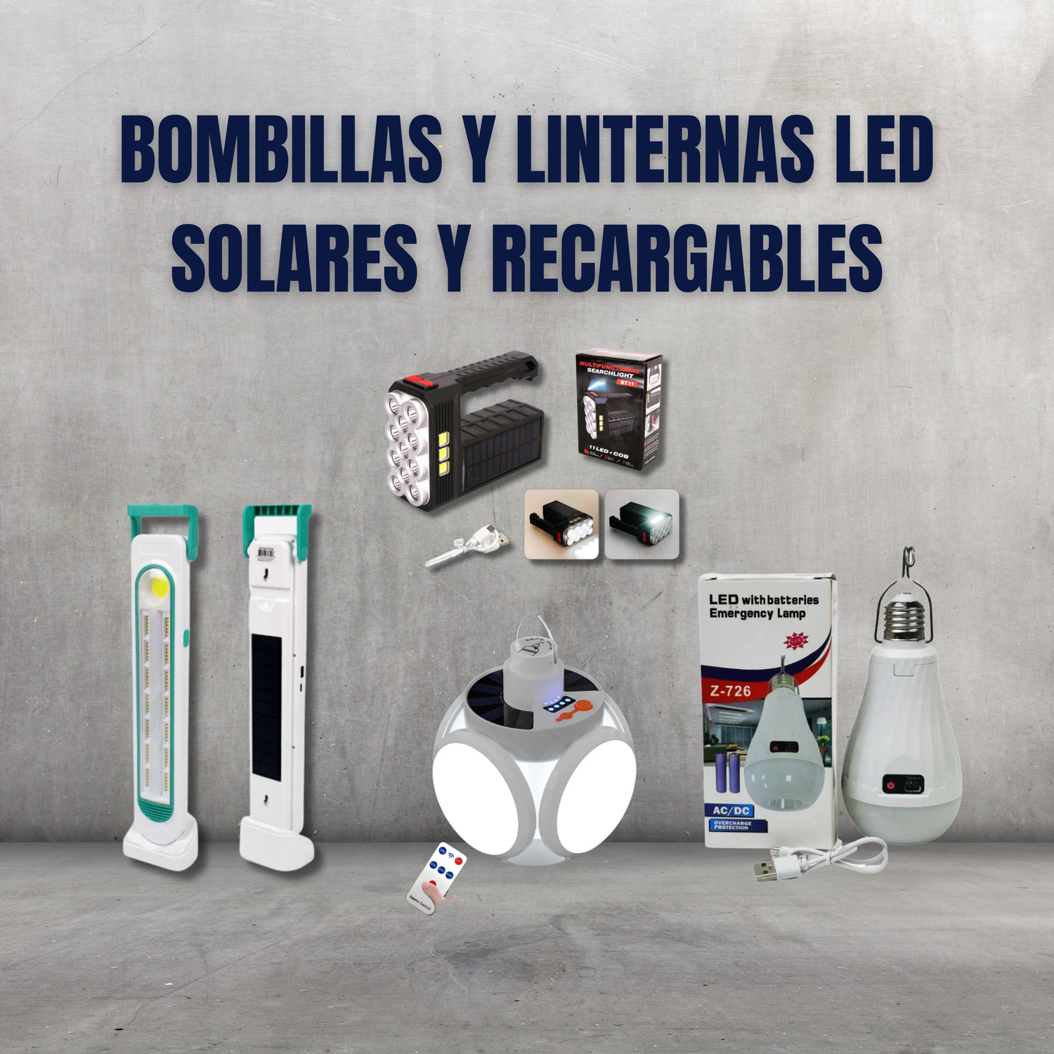 Bombillas y Linternas Led