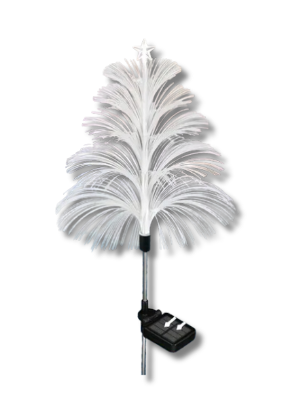Arbol Solar De Fibra RGB