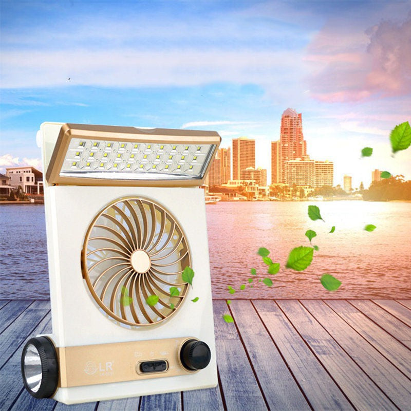 Abanico Recargable Solar