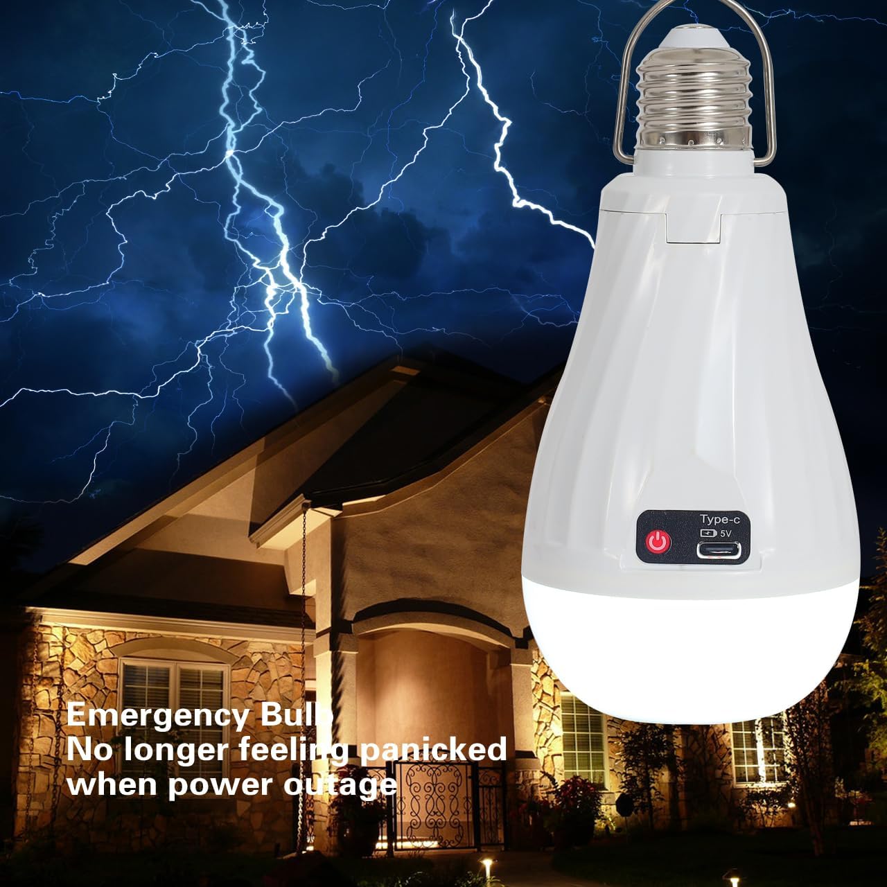 Bombilla Recargable 20w