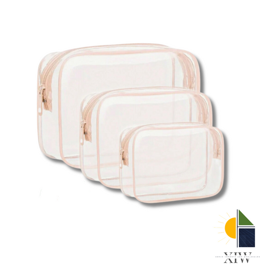 Trio de Bolsas Clear