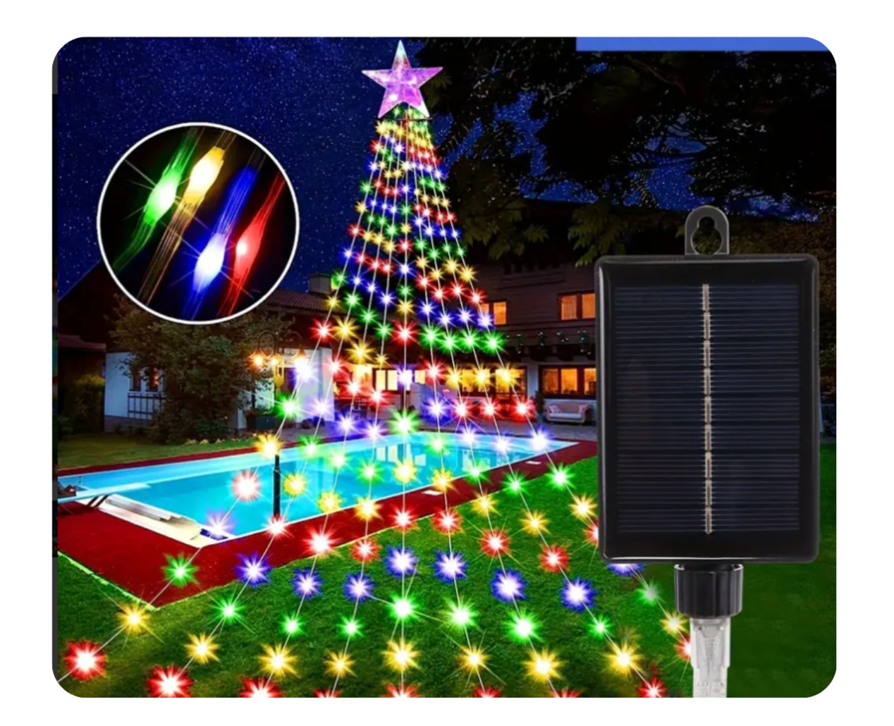 Arbol de Navidad Solar