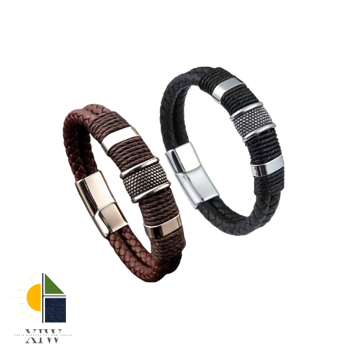 Pulsera en Leather de Caballero