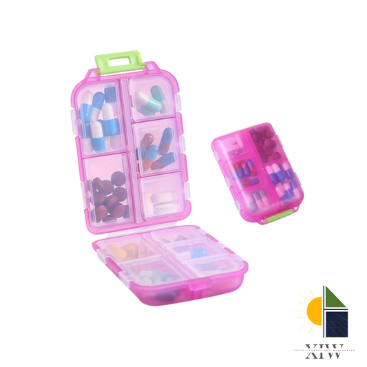 Organizador de Pastillas Rosa