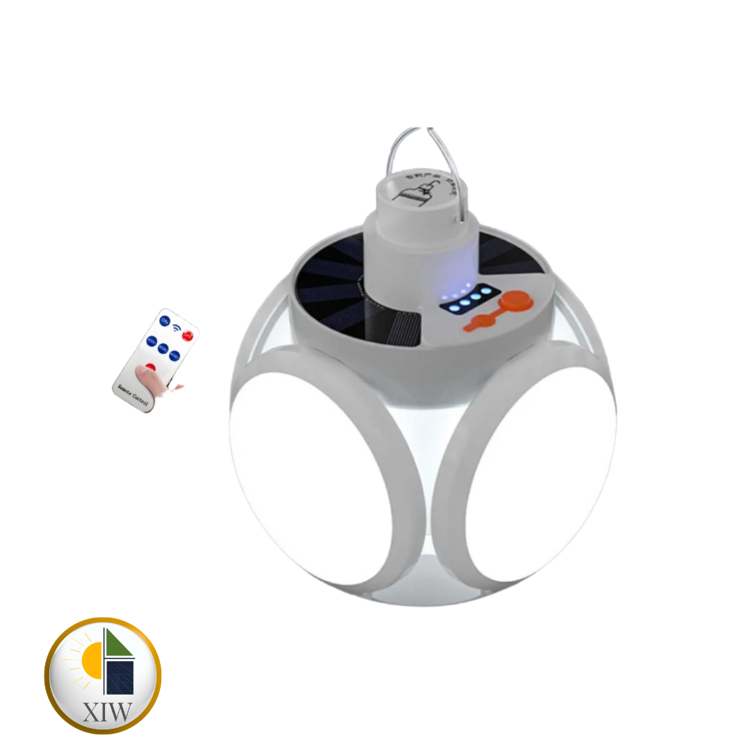 Bombilla Recargable Solar (Globo)