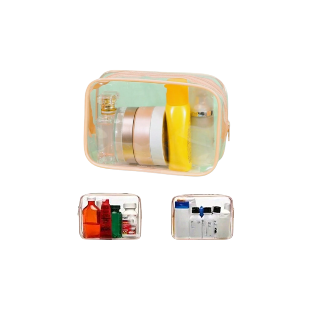 Trio de Bolsas Clear