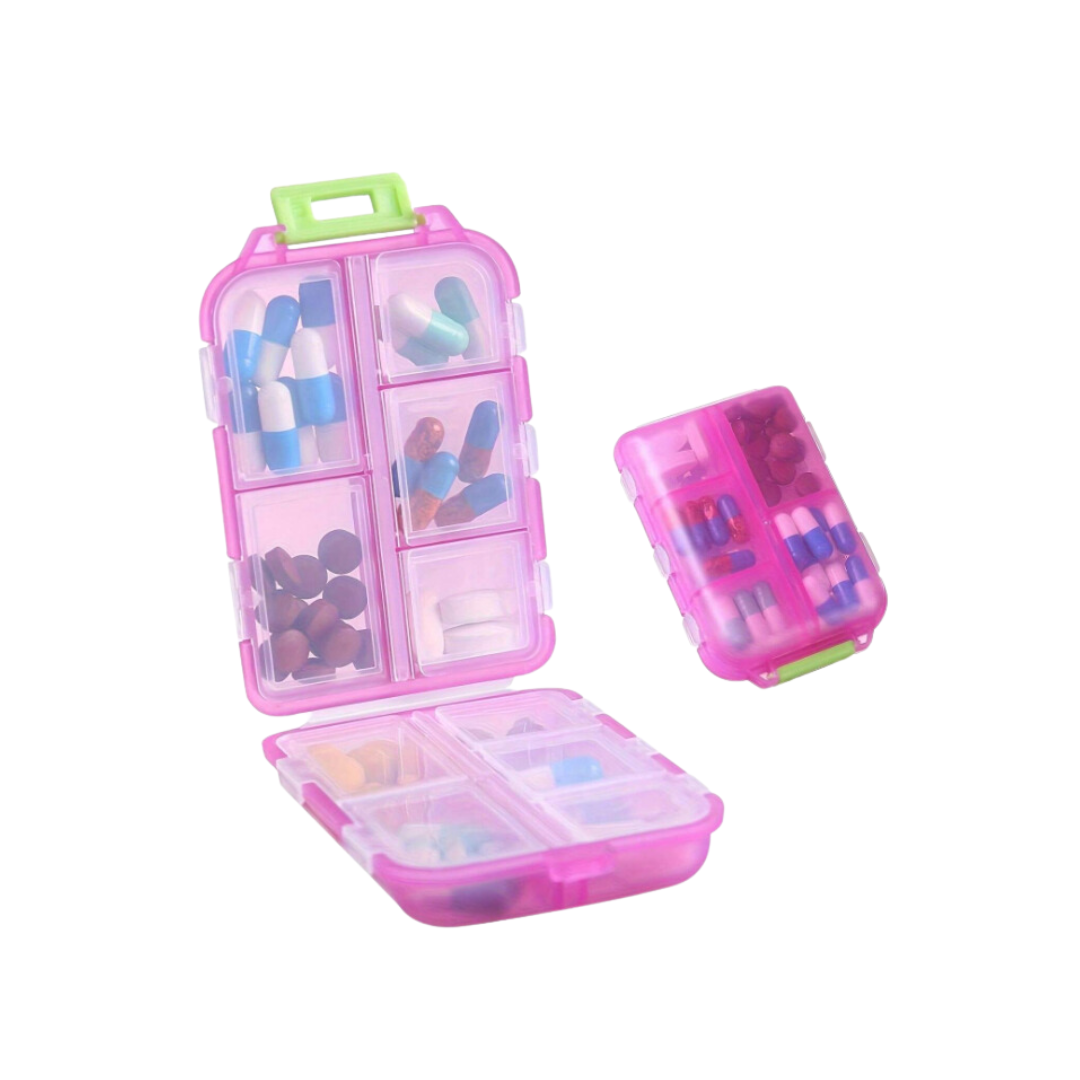 Caja de Organizadores de Pastillas