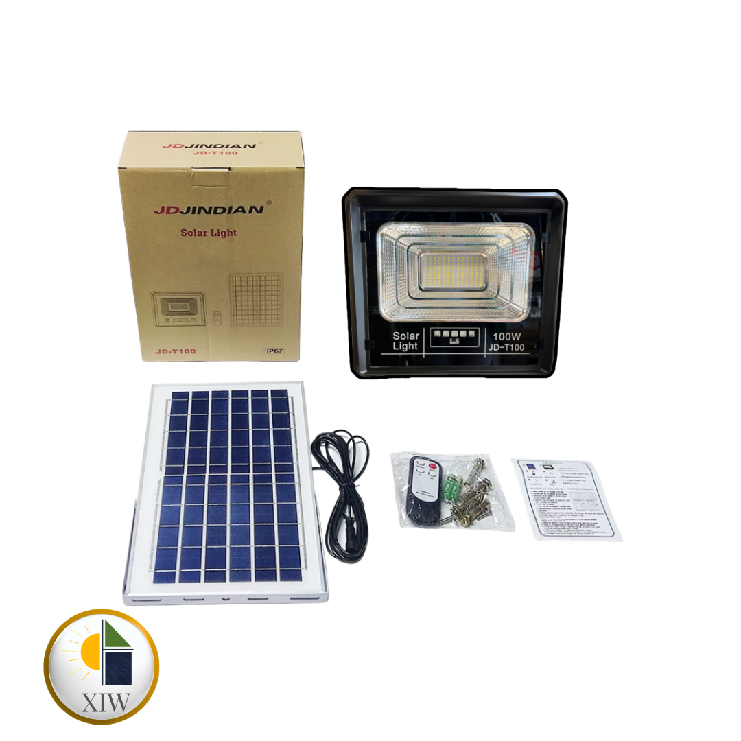 Lampara Solar JD-T100W