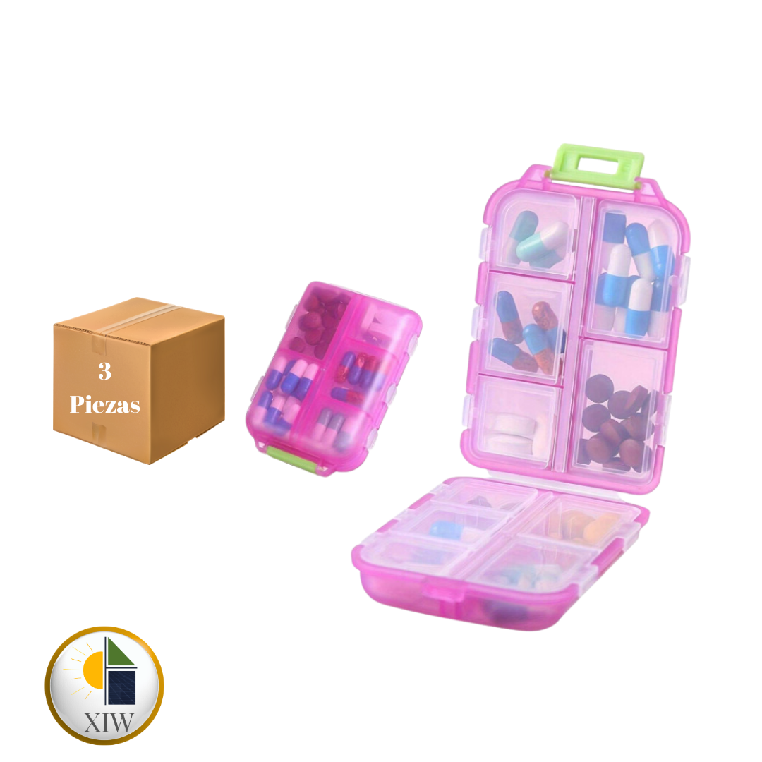 Caja de Organizadores de Pastillas