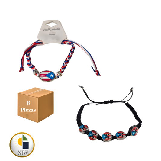 Caja de Pulseras Bandera PR