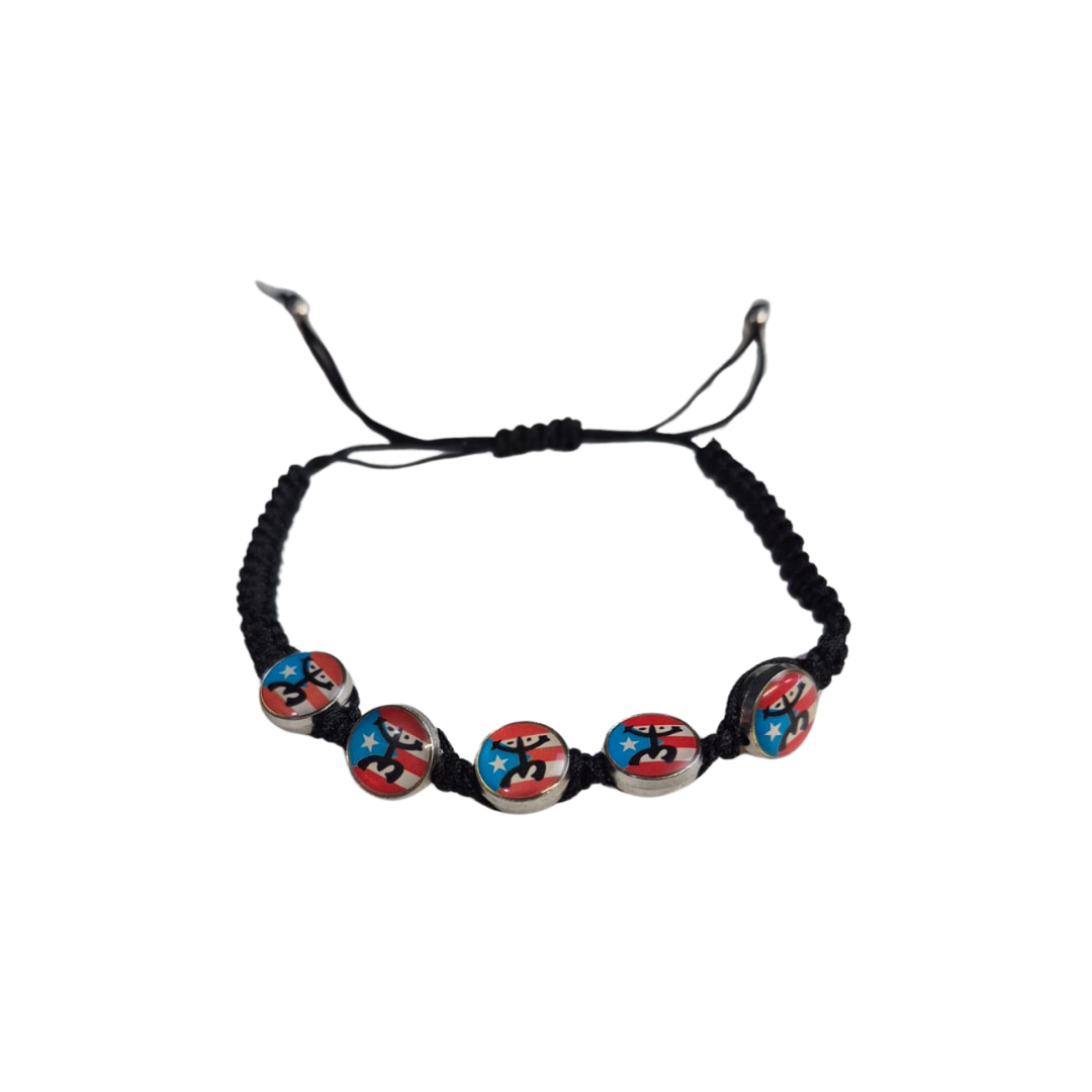 Caja de Pulseras Bandera PR