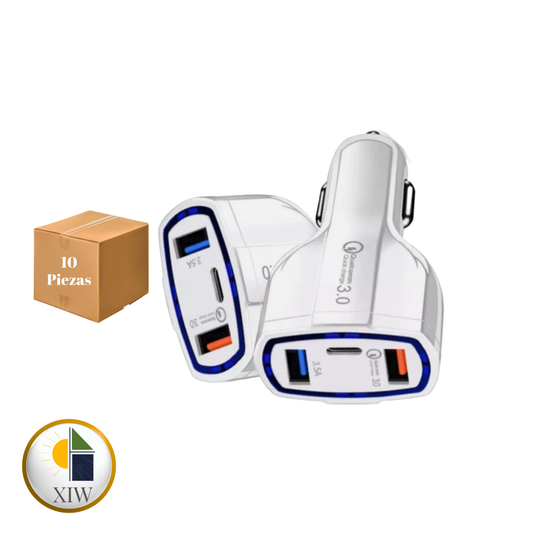 Caja de Cargadores de Auto