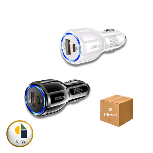 Caja de Cargadores de Carro PD Type C