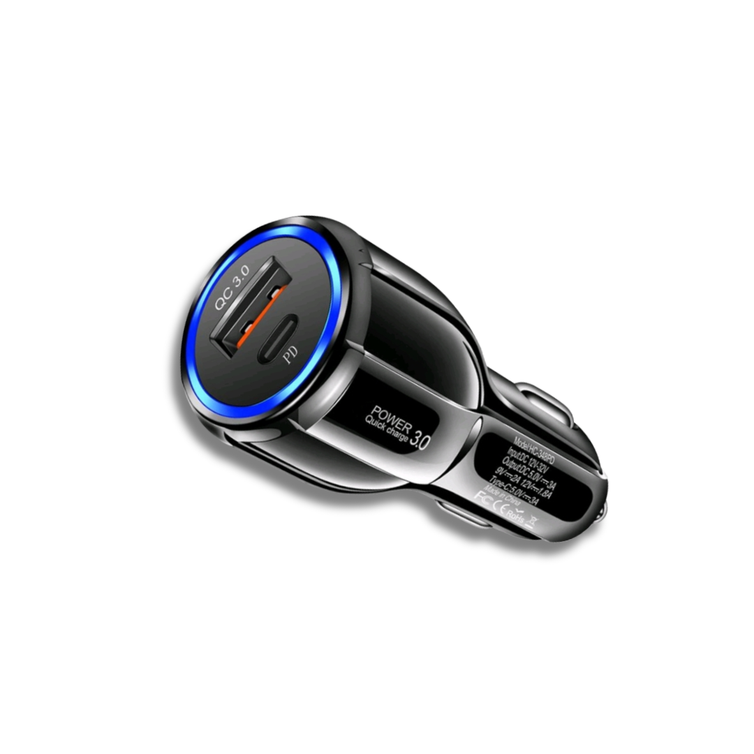 Cargador de Carro PD Type C 5V