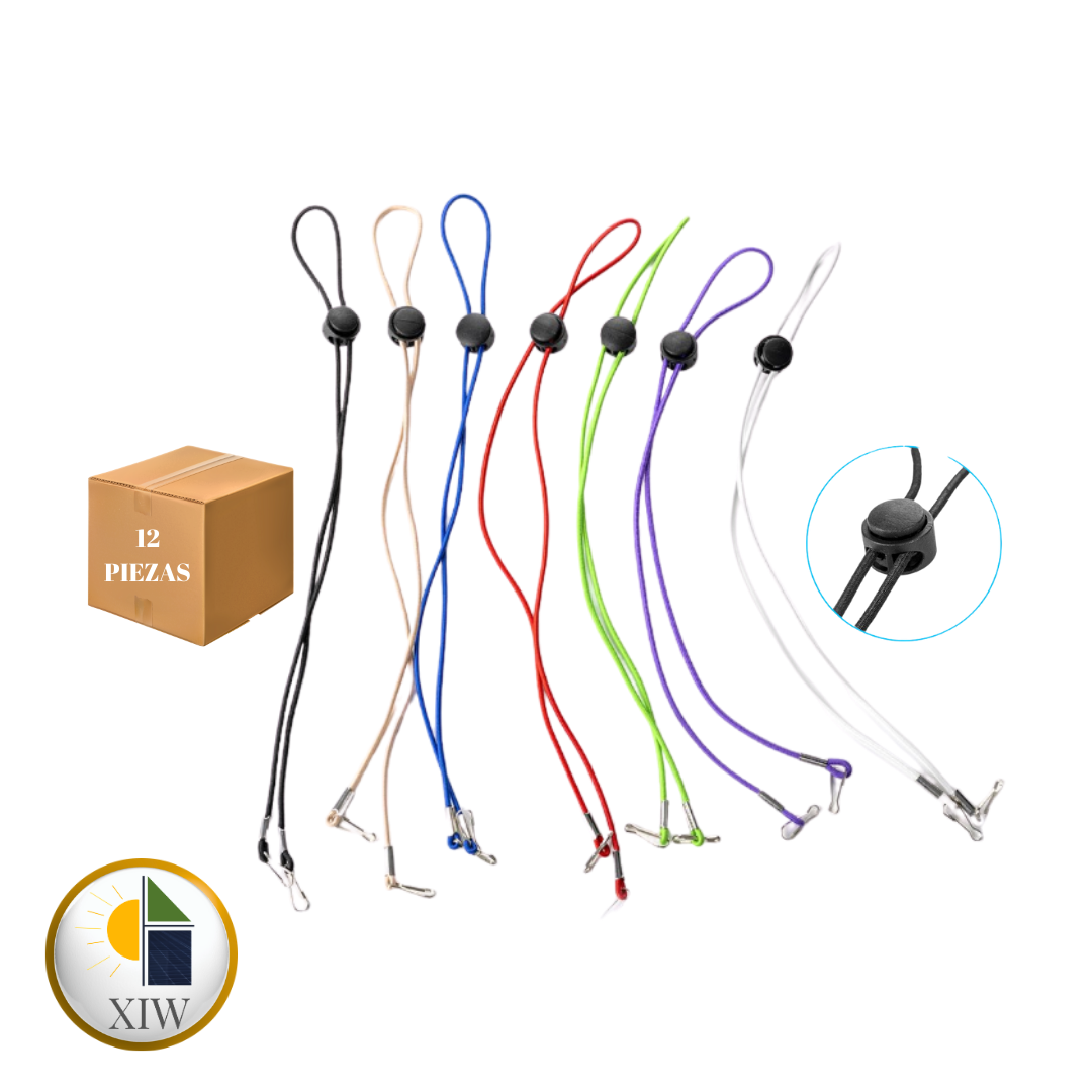 Caja de Lanyards Para Mascarillas