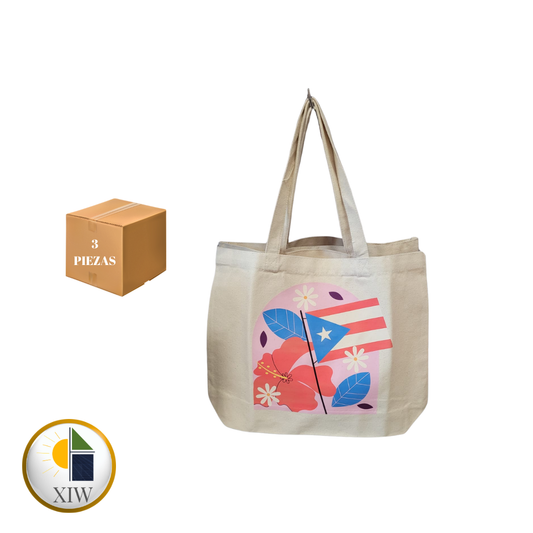 Caja de Totes Bags en Canva Puerto Rico