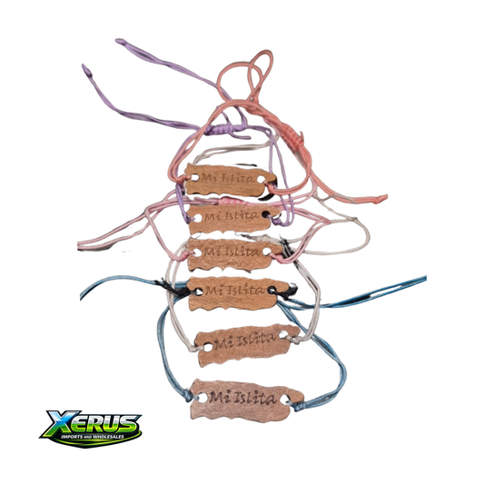 Paquete de Pulseras en Madera