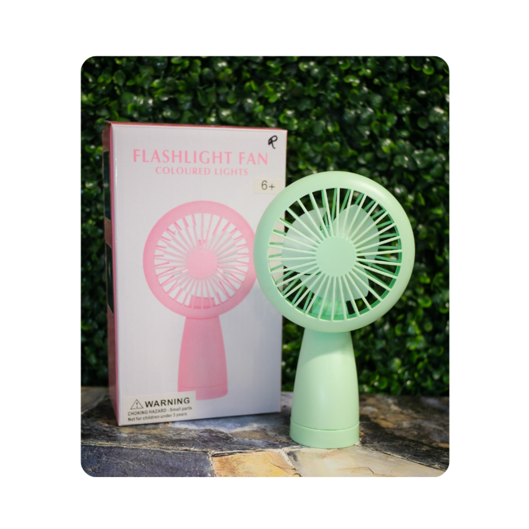 Abanico Recargable 7"