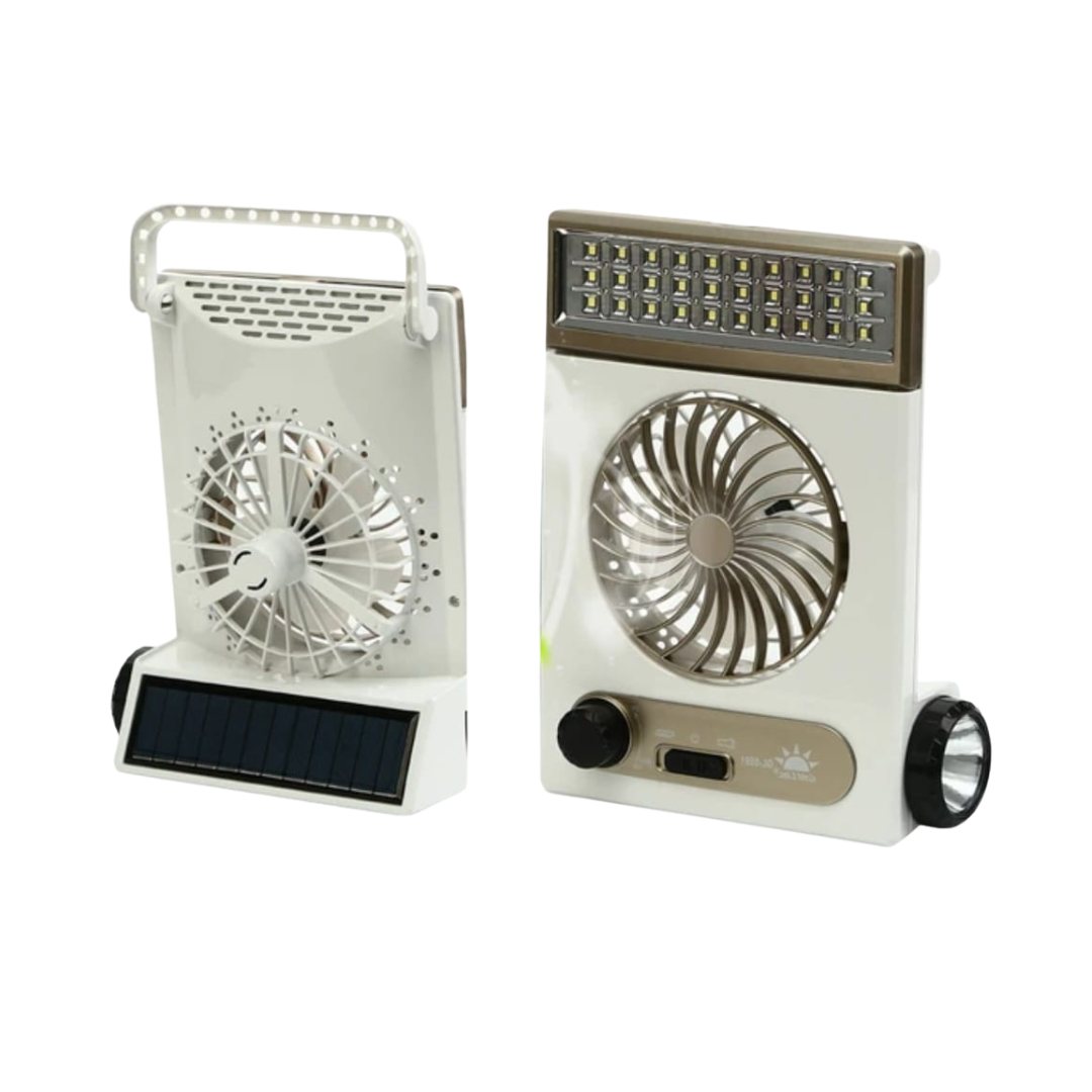 Abanico Solar/Recargable