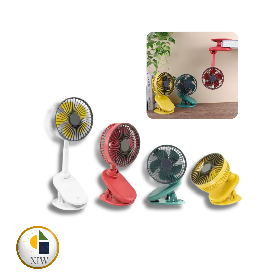 Abanico Recargable con Clip