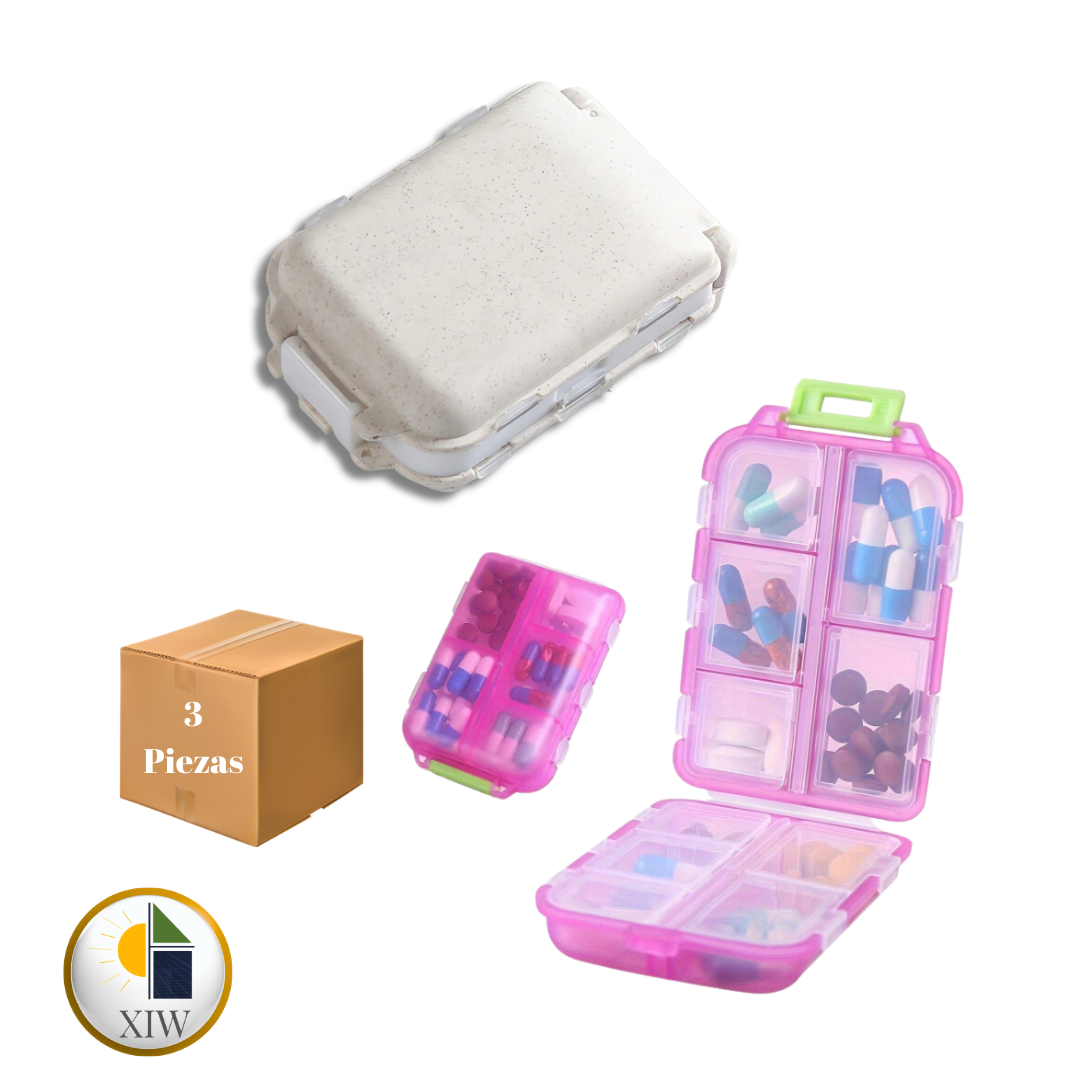 Caja de Organizadores de Pastillas
