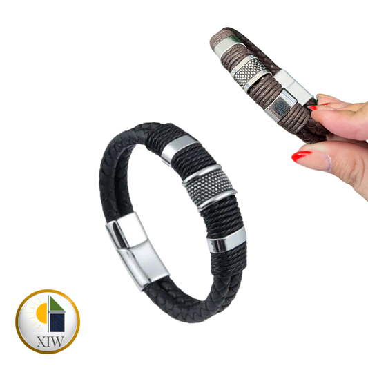 Pulsera en Leather de Caballero