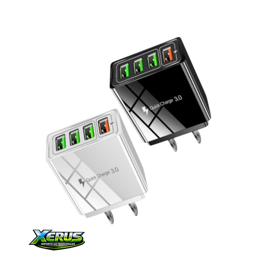Cargadores 4 Puertos USB
