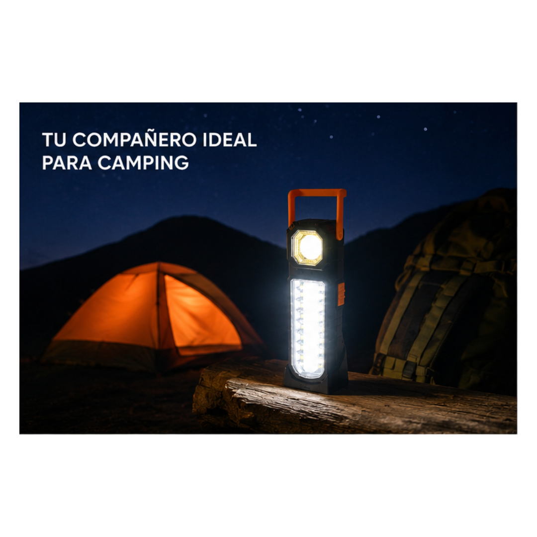 Lampara de Mano Solar 9"