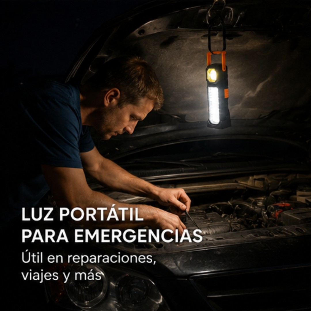 Lampara de Mano Solar 9"