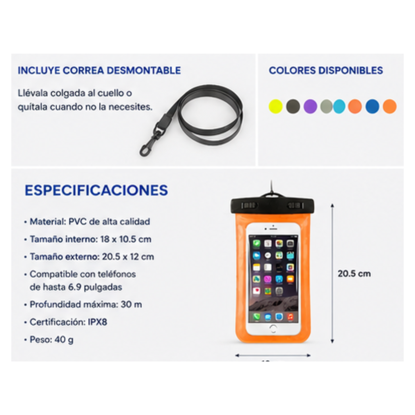 Paquete de Protectores de Celulares