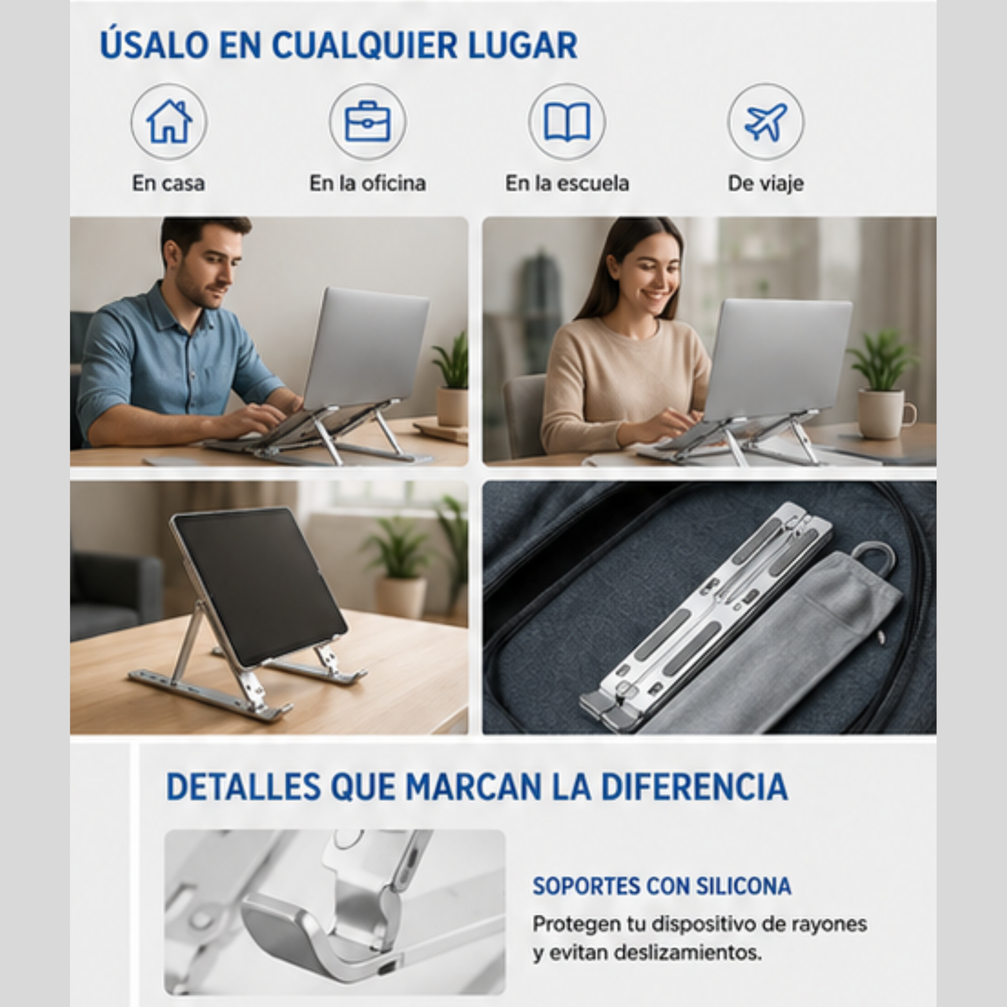 Caja de Stands para Laptops o Tablets