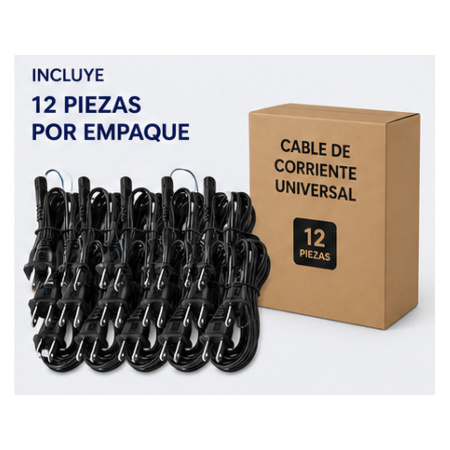 Paquete de Cables de Corriente Universal