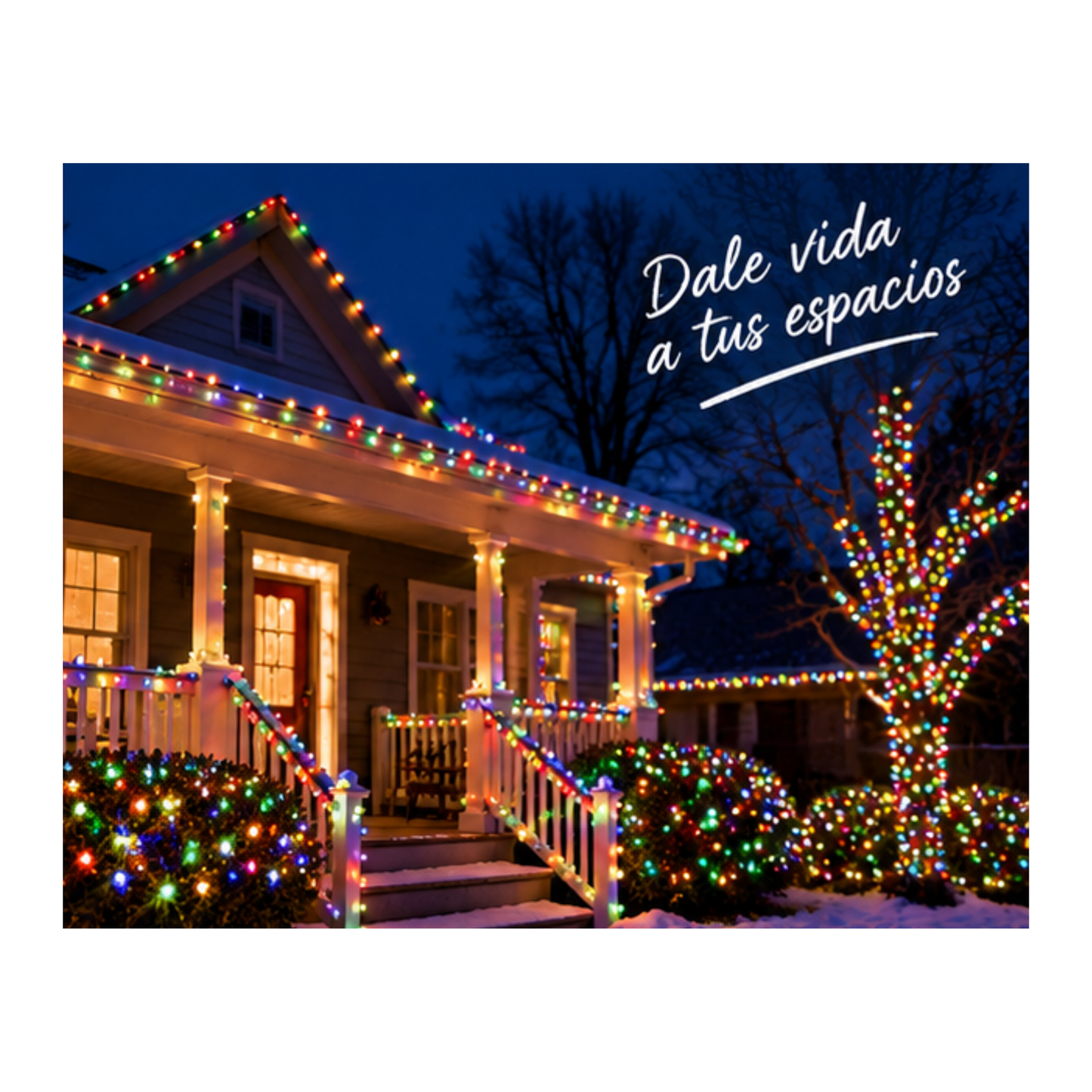 Luces de Navidad Solar 200 LED