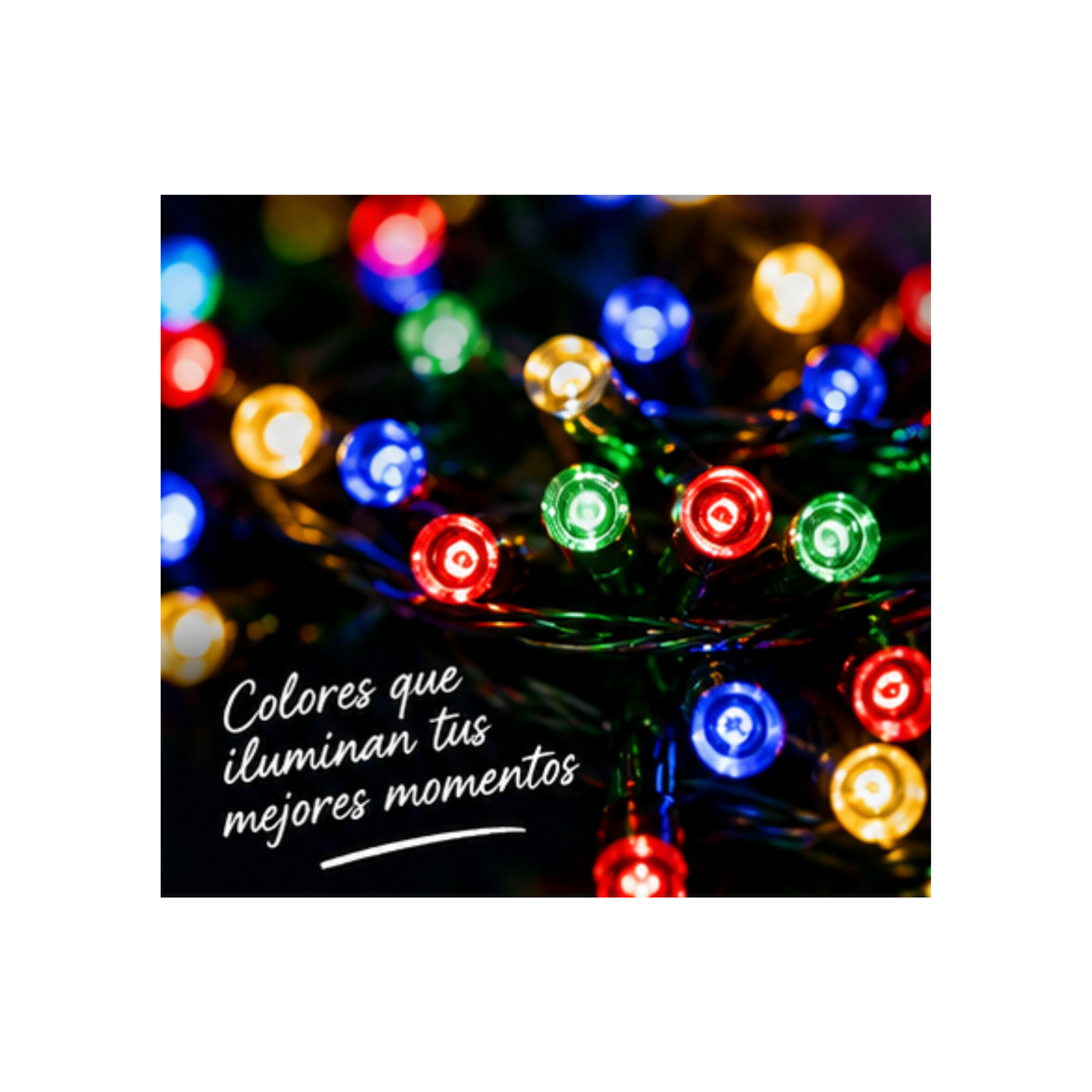 Luces de Navidad Solar 200 LED