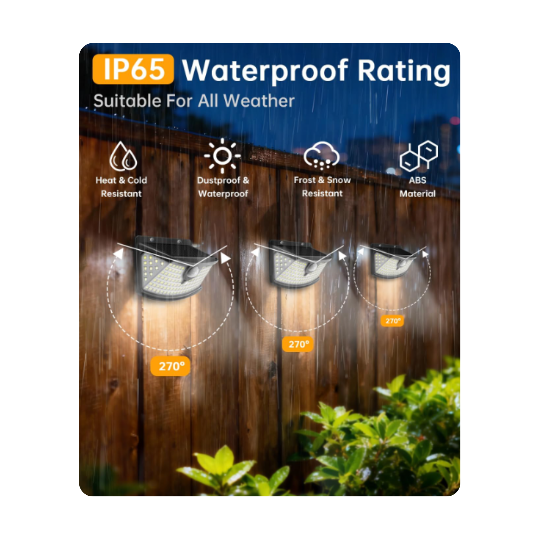 Lampara Solar 120 Leds