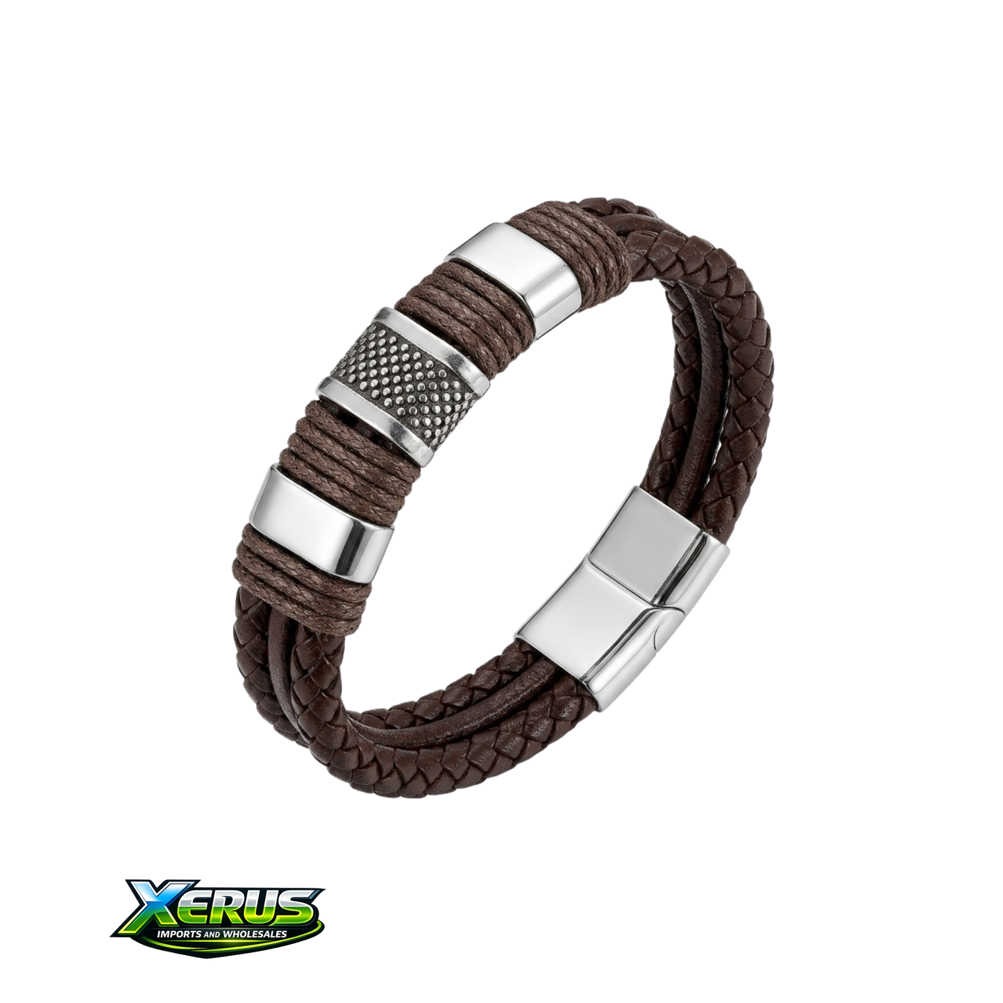 Pulsera en Leather de Caballero