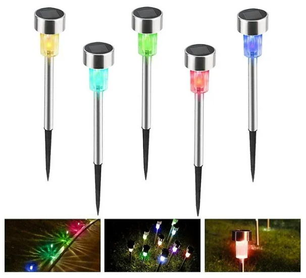 Kit de Lamparas Solares de Jardin