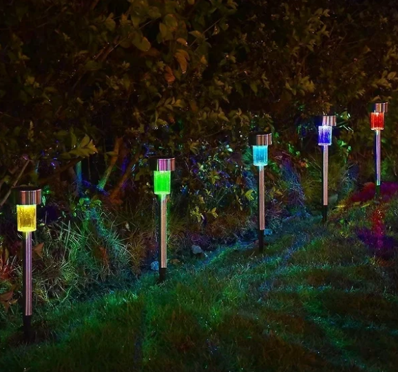 Kit de Lamparas Solares de Jardin