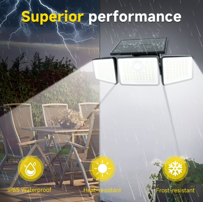 Lampara Solar Multi Angulos