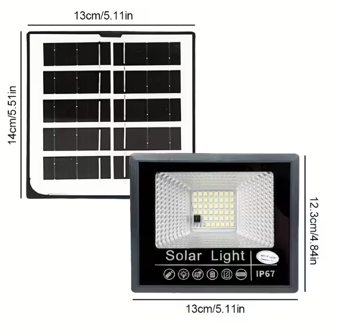 Lampara Solar 20W